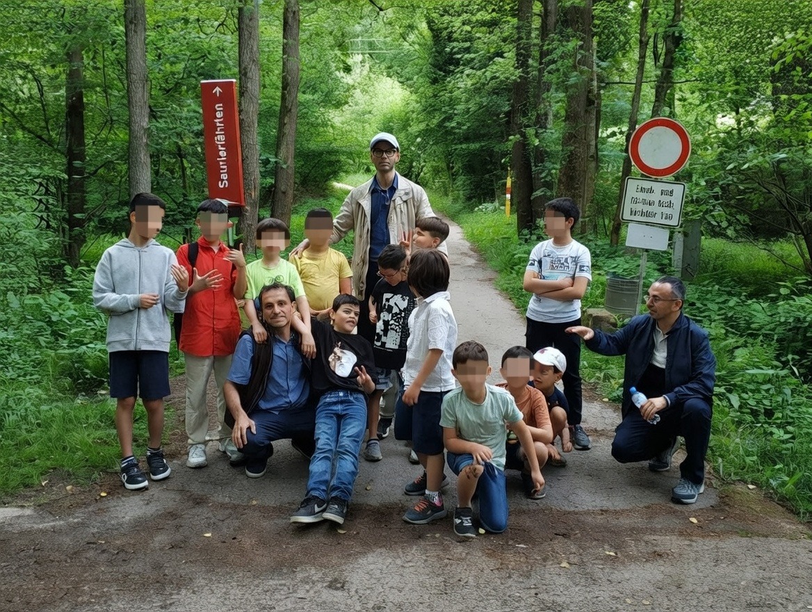 mit den Kindern eine schöne Naturwanderung
