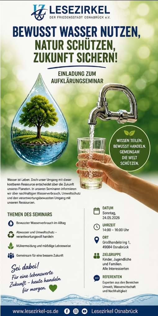 Bewusst Wasser Nutzen