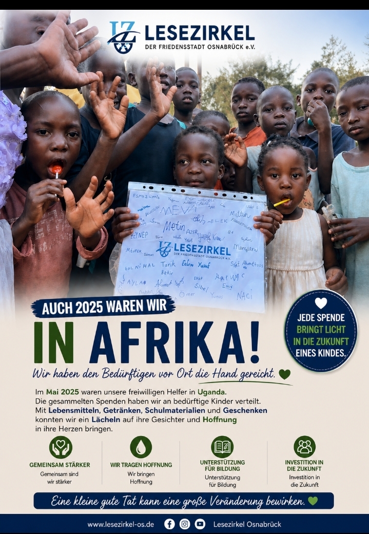 „Wir waren für die Kinder in Afrika.“