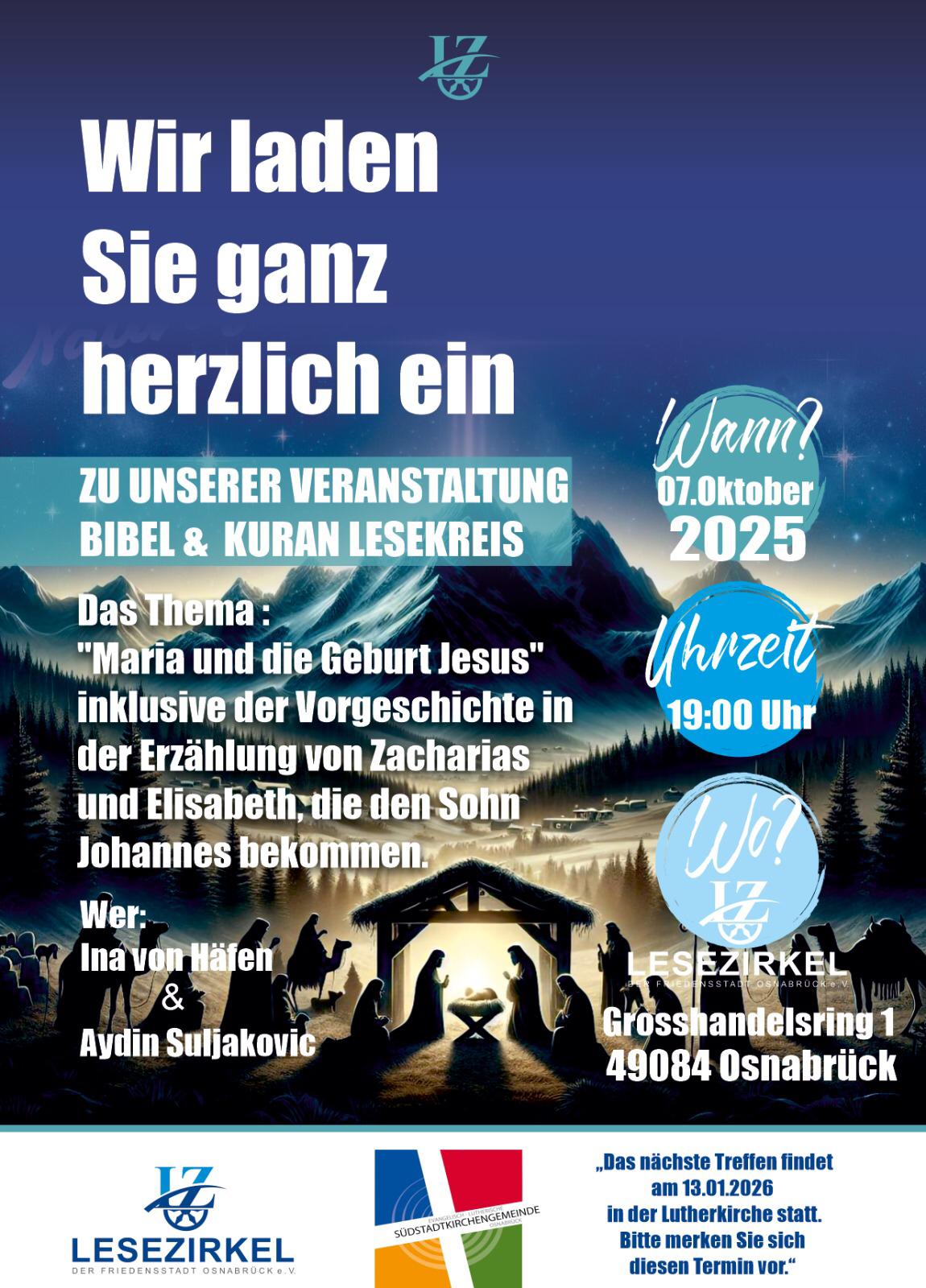 Zwei Bücher – eine gemeinsame Geschichte: Jesus und Maria im Koran und in der Bibel